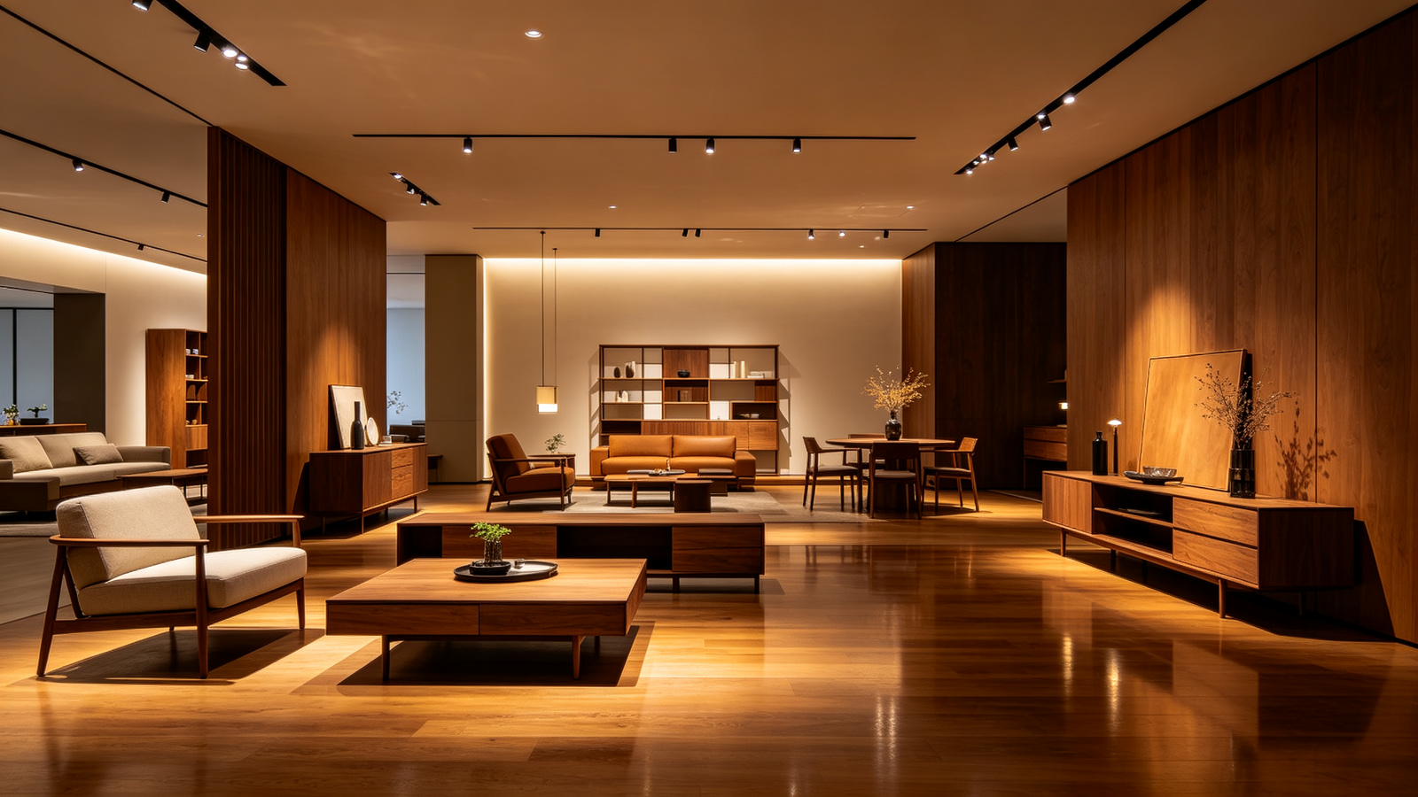 中国亚星现代化家具展厅